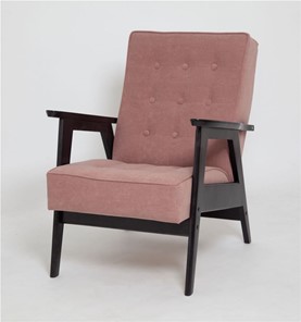 Кресло Ретро (венге / RS 12 - розовый) в Омске