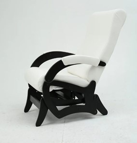 Маятниковое кресло Амелия, экокожа крем 35-К-КР в Омске