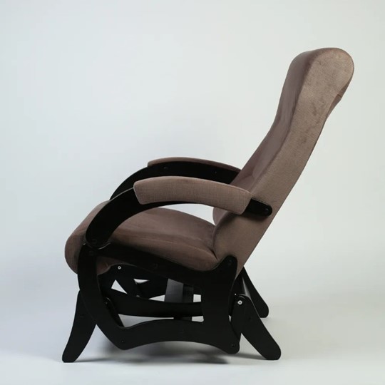 Маятниковое кресло Амелия, ткань кофе с молоком 35-Т-КМ в Омске - изображение 1