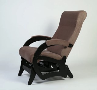 Маятниковое кресло Амелия, ткань кофе с молоком 35-Т-КМ в Омске - предосмотр