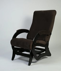 Кресло-качалка Амелия, ткань шоколад 35-Т-Ш в Омске - предосмотр
