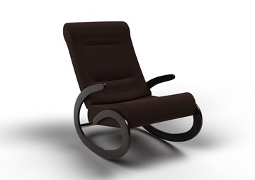 Кресло-качалка Мальта, ткань AMIGo шоколад 10-Т-Ш в Омске