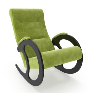 Кресло-качалка Модель 3, Verona 38 Apple Green-велюр в Омске