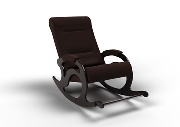 Кресло-качалка Тироль, ткань AMIGo шоколад 12-Т-Ш в Омске