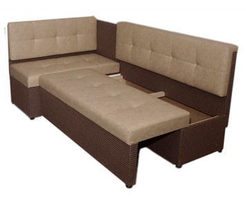 Кухонный угловой диван Нео КМ3 с механизмом 2000х1460 в Омске - предосмотр 7