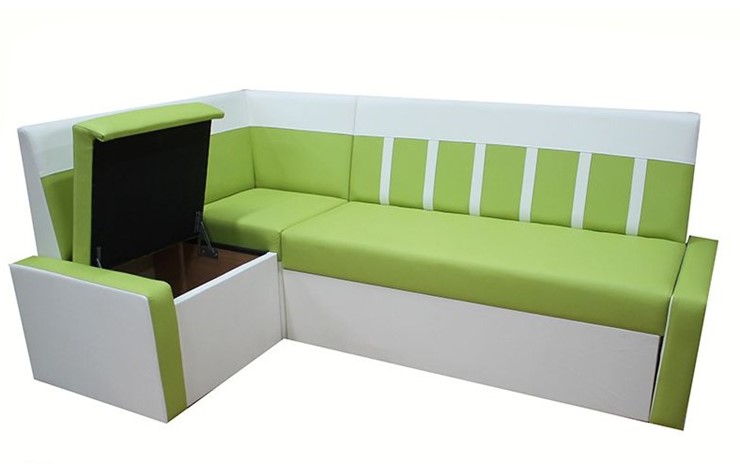 Угловой кухонный диван Квадро 2 со спальным местом в Омске - изображение 1