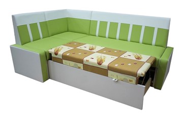 Угловой кухонный диван Квадро 2 со спальным местом в Омске - предосмотр 2