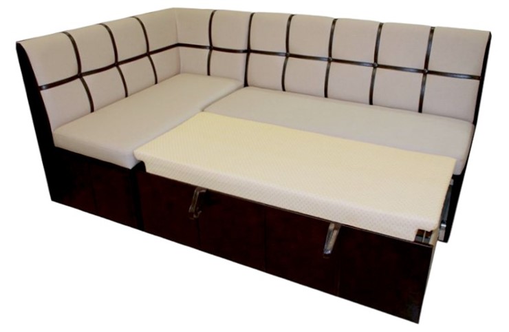 Кухонный угловой диван Квадро 5 со спальным местом в Омске - изображение 1