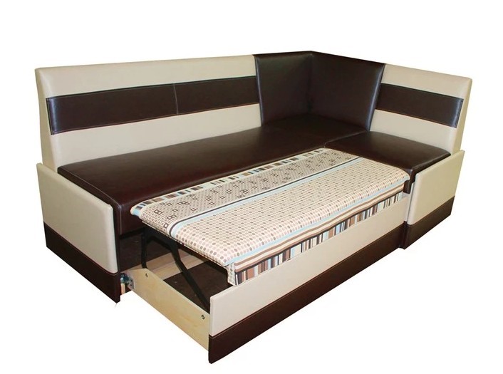 Кухонный угловой диван Модерн 6 со спальным местом в Омске - изображение 3