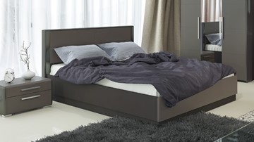 Кровать с механизмом Наоми 1600, цвет Фон серый, Джут СМ-208.01.02 в Омске