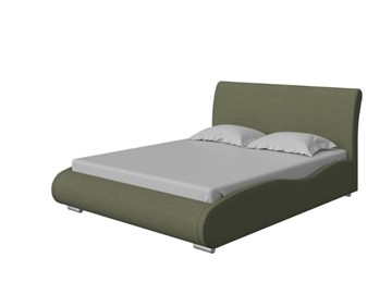 Кровать в спальню Corso-8 Lite 140x200, Искусственная шерсть (Лама Авокадо) в Омске