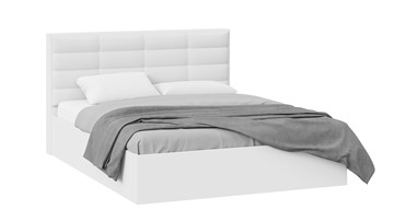 Спальная кровать с подъемным механизмом Агата тип 1 (Белый) в Омске