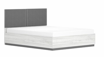 Кровать с подъемным механизмом 2-спальная Винтер-16, винтерберг/темно-серый/спейс графит в Омске