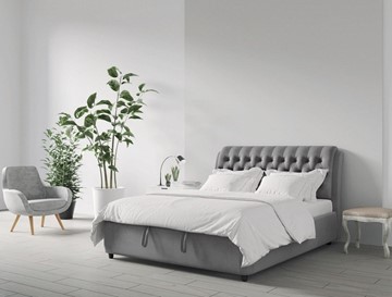 Кровать спальная Siena-3 1600х1900 с подъёмным механизмом в Омске - предосмотр
