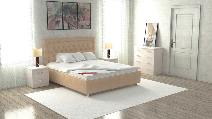 Кровать в спальню Валенсия 160х200 (с основанием) в Омске - изображение 4