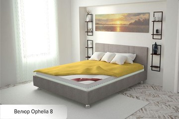 Спальная кровать Вена 160х200 (с основанием) в Омске - предосмотр 2
