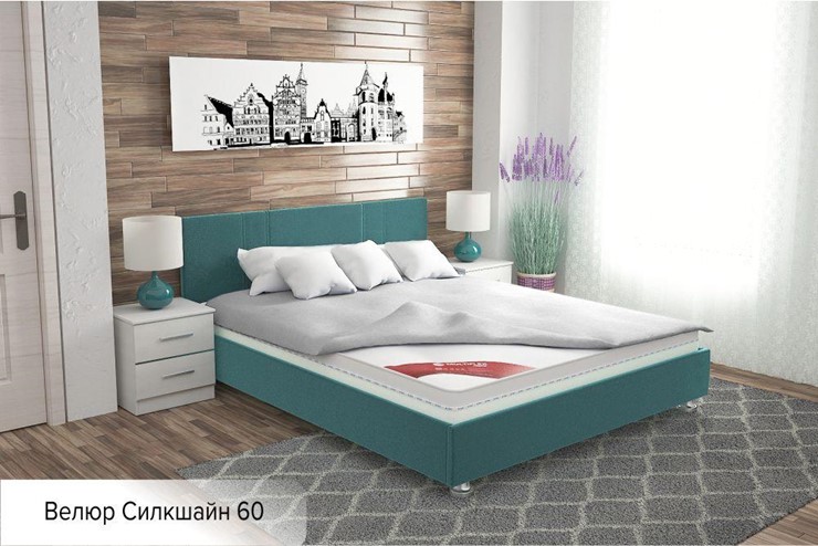 Спальная кровать Вена 160х200 (с основанием) в Омске - изображение 11