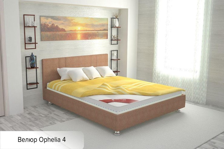 Спальная кровать Вена 160х200 (с основанием) в Омске - изображение 9