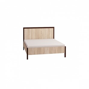 Спальная кровать Bauhaus 4 + 4.1 Основание с гибкими ламелями 1200, Дерево, Дуб Сонома в Омске