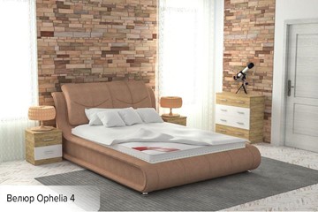 Двуспальная кровать с механизмом Сицилия 160х200 (с коробом) в Омске - предосмотр 5