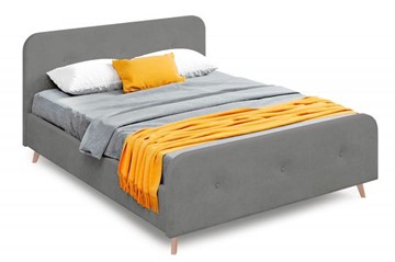 Односпальная кровать Сиерра 900 (с основанием) Торонто серый в Омске