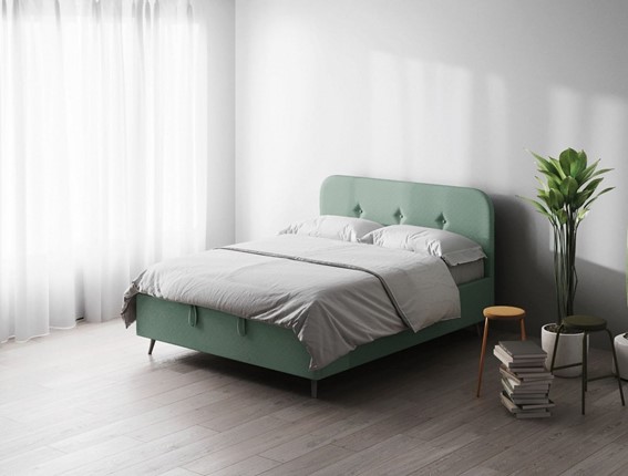 Спальная кровать Jazz 1400х1900 с подъёмным механизмом в Омске - изображение