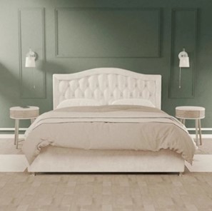 Кровать в спальню Соня Николетта 140х200 с подъемным механизмом и дном в Омске