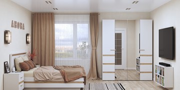 Модульная спальня Анона №2, Белый в Омске