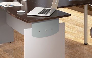Офисный комплект мебели OFFIX-NEW для двух сотрудников и руководителя в Омске - предосмотр 2