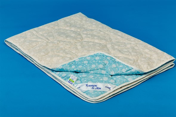 Одеяло легкое двуспальное Хлопок &  Лен в Омске - изображение