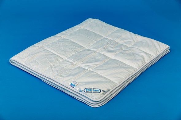 Одеяло лёгкое двуспальное Белый лебедь в Омске - изображение