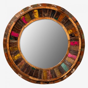 Настенное зеркало Маниша круглое в Омске