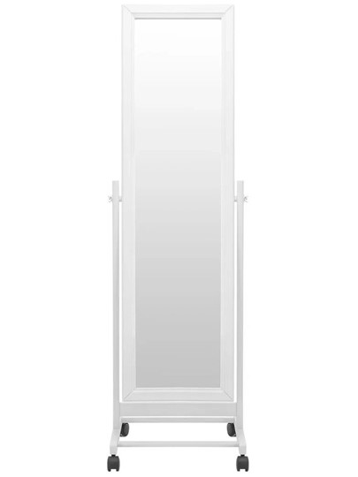 Зеркало напольное BeautyStyle 27 (135х42,5см) Белое в Омске - изображение 1