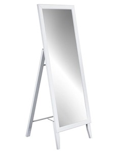 Зеркало напольное в гардероб BeautyStyle 29 (131х47,1х41,5см) Белый в Омске - предосмотр
