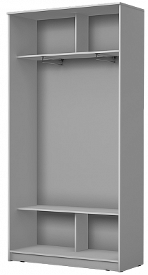 Шкаф 2-дверный Хит-22-4-12/2-77-24, Щенок спящий Белый в Омске - изображение 1