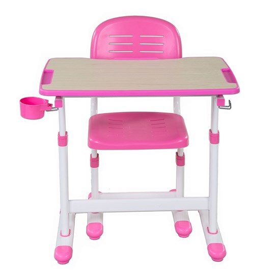 Растущая парта + стул Piccolino II Pink в Омске - изображение 1