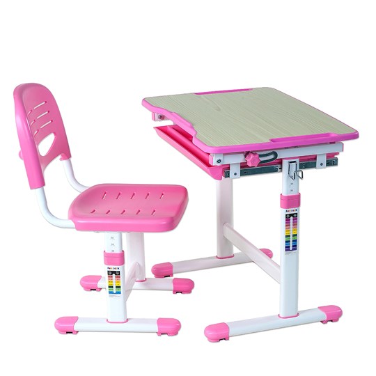 Растущий стол и стул Piccolino Pink в Омске - изображение 1
