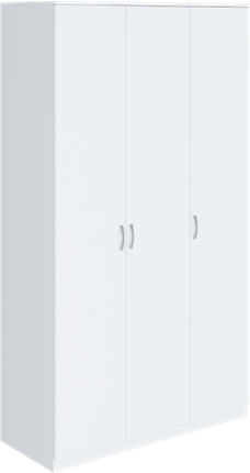 Шкаф распашной Осло М01 (Белый) в Омске - изображение