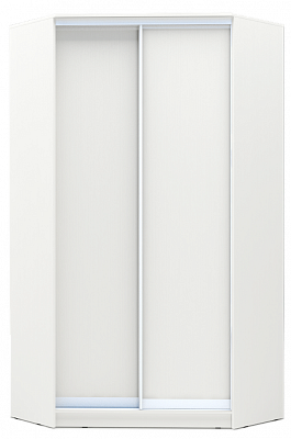 Шкаф угловой 2200х1103х1103, ХИТ У-22-4-11, белая шагрень в Омске - изображение