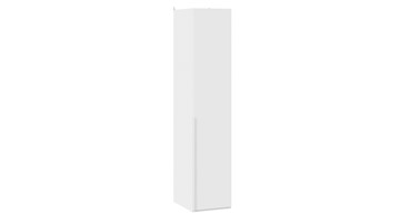 Шкаф для белья Порто (580) СМ-393.07.001 (Белый жемчуг/Белый софт) в Омске