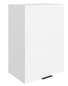Навесной шкаф Стоун L500 Н720 (1 дв. гл.) (белый/джелато софттач) в Омске