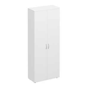 Шкаф для одежды Комфорт КФ, белый премиум (80x38x200) К.511 БП в Омске