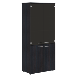 Шкаф с глухими низкими дверьми и топом XTEN Дуб Юкон XHC 85.2 (850х410х1930) в Омске