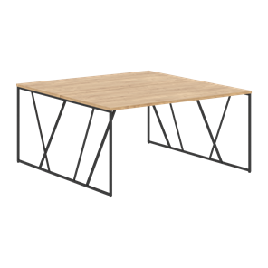 Двойной стол LOFTIS Дуб Бофорд  LWST 1516 (1560х1606х750) в Омске