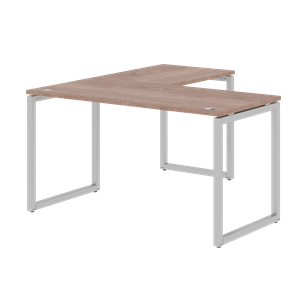 Письменный стол угловой правый XTEN-Q Дуб-сонома- серебро XQCT 1415 (R) (1400х1500х750) в Омске