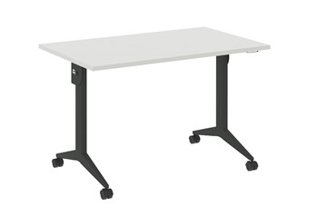 Мобильный стол X.M-3.7, Металл антрацит/Белый бриллиант в Омске