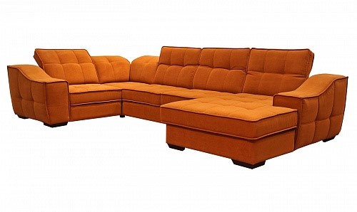 Угловой диван N-11-M (П1+ПС+УС+Д2+Д5+П1) в Омске - изображение