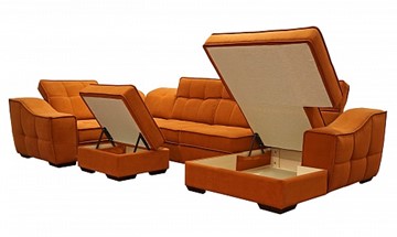 Угловой диван N-11-M (П1+ПС+УС+Д2+Д5+П1) в Омске - предосмотр 2
