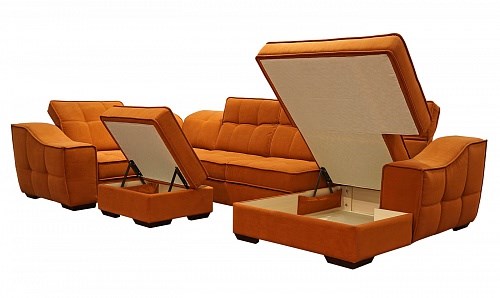 Угловой диван N-11-M (П1+ПС+УС+Д2+Д5+П1) в Омске - изображение 2