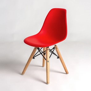 Детский стул DSL 110 K Wood (красный) в Омске